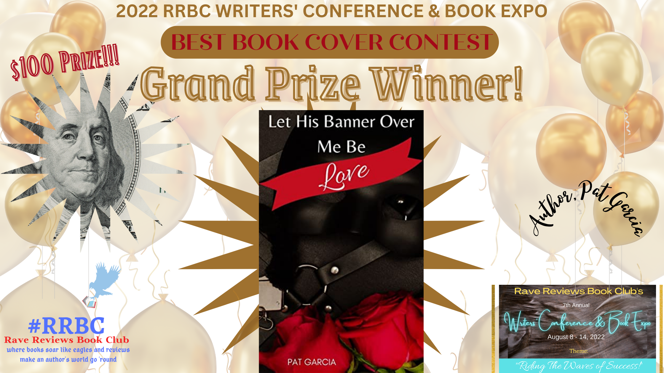 GRAND PRIZE '22 WC&amp;BE BEST BOOK COVER CONTEST